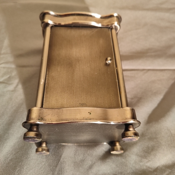 Brushed Bronze Clock Approx 6" Tall - Picture 8 of 11